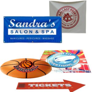 TARPAULINS / ADHESIVES / BANNERS