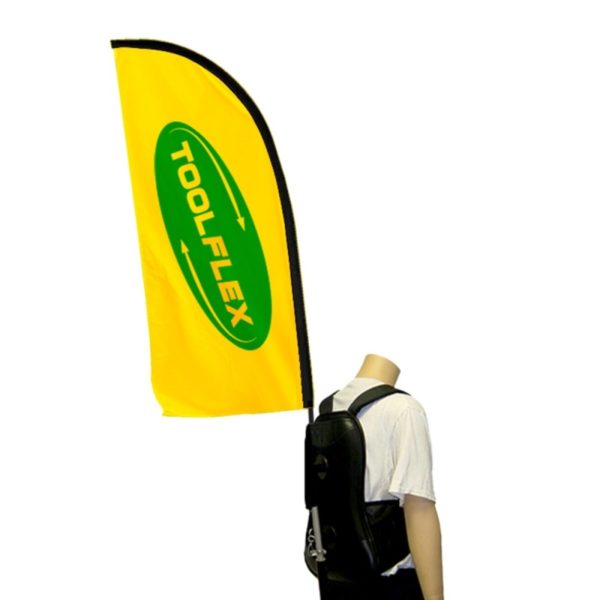 Backpack flag